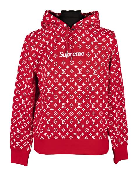 lv x supreme|supreme x louis vuitton hoodie.